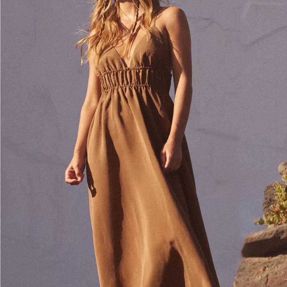 Zara Flowy Maxi Dress